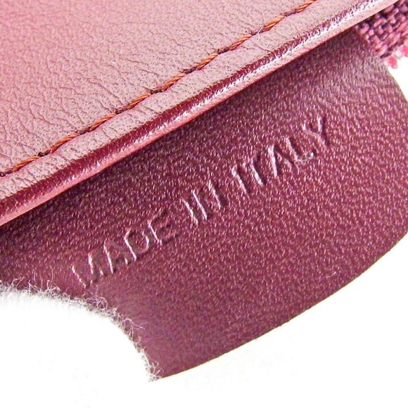 Cartier Pouch Mastline Bordeaux Leather Authentic USED - Picture 7 of 7